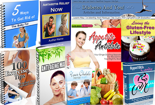 Product picture We give 70 ebooks about Health, Fitness and Diet with MRR