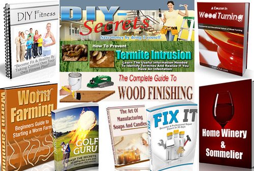 Product picture DIY, Do it Yourself. A Huge Collection of DIY ebooks